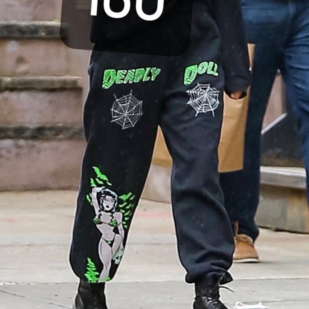ISO of this Deadly doll sweatpants